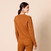 Amazon Essentials Women’s Lightweight Cardigan Sweater(Caramel)