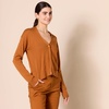 Amazon Essentials Women’s Lightweight Cardigan Sweater(Caramel)