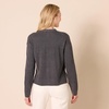 Amazon Essentials Women’s Lightweight Cardigan Sweater(Charcoal Heather)