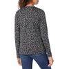 Amazon Essentials Women’s Lightweight Cardigan Sweater(Charcoal Heather Animal)