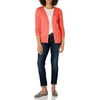 Amazon Essentials Women’s Lightweight Cardigan Sweater(Coral)