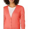 Amazon Essentials Women’s Lightweight Cardigan Sweater(Coral)