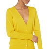 Amazon Essentials Women’s Lightweight Cardigan Sweater(Dark Yellow)