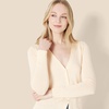 Amazon Essentials Women’s Lightweight Cardigan Sweater(Ecru)