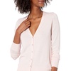 Amazon Essentials Women’s Lightweight Cardigan Sweater(Light Pink)