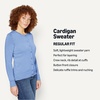 Amazon Essentials Women’s Lightweight Crewneck(Blue)