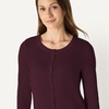 Amazon Essentials Women’s Lightweight Crewneck(Burgundy)