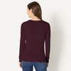 Amazon Essentials Women’s Lightweight Crewneck(Burgundy)