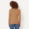 Amazon Essentials Women’s Lightweight Crewneck(Camel Heather)