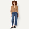 Amazon Essentials Women’s Lightweight Crewneck(Camel Heather)