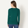 Amazon Essentials Women’s Lightweight Crewneck(Dark Green)