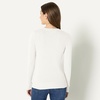Amazon Essentials Women’s Lightweight Crewneck(Ivory)