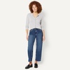 Amazon Essentials Women’s Lightweight Crewneck(Light Grey Heather)
