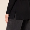 Amazon Essentials Women’s Lightweight Long-Sleeve Open-Front Long Cardigan Sweater, Regular Fit(Black)