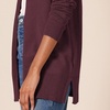 Amazon Essentials Women’s Lightweight Long-Sleeve Open-Front Long Cardigan Sweater, Regular Fit(Burgundy)