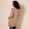 Amazon Essentials Women’s Lightweight Long-Sleeve Open-Front Long Cardigan Sweater, Regular Fit(Camel Heather)
