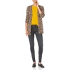 Amazon Essentials Women’s Lightweight Long-Sleeve Open-Front Long Cardigan Sweater, Regular Fit(Camel Leopard)