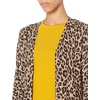 Amazon Essentials Women’s Lightweight Long-Sleeve Open-Front Long Cardigan Sweater, Regular Fit(Camel Leopard)