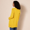 Amazon Essentials Women’s Lightweight Long-Sleeve Open-Front Long Cardigan Sweater, Regular Fit(Gold)