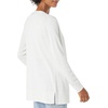 Amazon Essentials Women’s Lightweight Long-Sleeve Open-Front Long Cardigan Sweater, Regular Fit(Ivory)