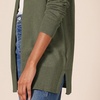 Amazon Essentials Women’s Lightweight Long-Sleeve Open-Front Long Cardigan Sweater, Regular Fit(Olive)