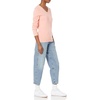 Amazon Essentials Women’s Lightweight Long-Sleeve V-Neck Cotton Sweater(Peach)
