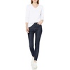 Amazon Essentials Women’s Lightweight Long-Sleeve V-Neck Cotton Sweater(White)
