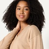 Amazon Essentials Women’s Lightweight Long-Sleeve V-Neck Sweater(Gold Heather)