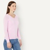Amazon Essentials Women’s Lightweight Long-Sleeve V-Neck Sweater(Light Pink Liliac)