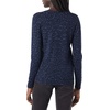 Amazon Essentials Women’s Lightweight Long-Sleeve V-Neck Sweater(Navy/Black Textured Cheetah)
