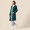 Amazon Essentials Women’s Lightweight Longer Length Open-Front Long-Sleeve Cardigan Sweater(Dark Green)