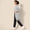 Amazon Essentials Women’s Lightweight Longer Length Open-Front Long-Sleeve Cardigan Sweater(Light Grey Heather)