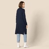 Amazon Essentials Women’s Lightweight Longer Length Open-Front Long-Sleeve Cardigan Sweater(Navy)