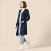 Amazon Essentials Women’s Lightweight Longer Length Open-Front Long-Sleeve Cardigan Sweater(Navy)