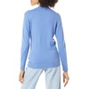 Amazon Essentials Women’s Lightweight Mock Neck Pullover Sweater, Regular Fit (Available in Plus Size)(Blue)
