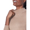 Amazon Essentials Women’s Lightweight Mock Neck Pullover Sweater, Regular Fit (Available in Plus Size)(Camel Heather)