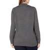 Amazon Essentials Women’s Lightweight Mock Neck Pullover Sweater, Regular Fit (Available in Plus Size)(Charcoal Heather)