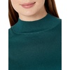 Amazon Essentials Women’s Lightweight Mock Neck Pullover Sweater, Regular Fit (Available in Plus Size)(Forest Green)