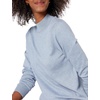Amazon Essentials Women’s Lightweight Mock Neck Pullover Sweater, Regular Fit (Available in Plus Size)(Indigo Blue Heather)