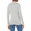 Amazon Essentials Women’s Lightweight Mock Neck Pullover Sweater, Regular Fit (Available in Plus Size)(Light Grey Heather)