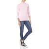 Amazon Essentials Women’s Lightweight Mock Neck Pullover Sweater, Regular Fit (Available in Plus Size)(Light Pink)