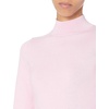 Amazon Essentials Women’s Lightweight Mock Neck Pullover Sweater, Regular Fit (Available in Plus Size)(Light Pink)