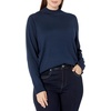 Amazon Essentials Women’s Lightweight Mock Neck Pullover Sweater, Regular Fit (Available in Plus Size)(Navy)