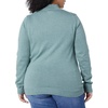 Amazon Essentials Women’s Lightweight Mock Neck Pullover Sweater, Regular Fit (Available in Plus Size)(Sage Green Heather)