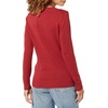 Amazon Essentials Women’s Lightweight Soft Crewneck Sweater, 100% Cotton, Plus(Dark Red)