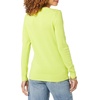 Amazon Essentials Women’s Lightweight Soft Crewneck Sweater, 100% Cotton, Plus(Lime Green)