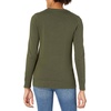 Amazon Essentials Women’s Lightweight Soft Crewneck Sweater, 100% Cotton, Plus(Olive)