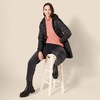 Amazon Essentials Women’s Long Sleeve Fisherman Cable Knit Turtleneck Sweater (Available in Plus Size)(Coral Pink)