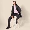 Amazon Essentials Women’s Long Sleeve Fisherman Cable Knit Turtleneck Sweater (Available in Plus Size)(Light Pink)