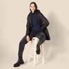 Amazon Essentials Women’s Long Sleeve Fisherman Cable Knit Turtleneck Sweater (Available in Plus Size)(Navy)